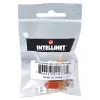 Intellinet Keystone Jack, Cat6, UTP, Punch-down, Orange