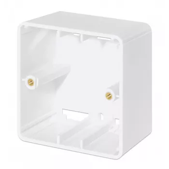 Intellinet Aufputz-Gehäuse 771900 771917 80x80x45mm Signalweiß RAL9003