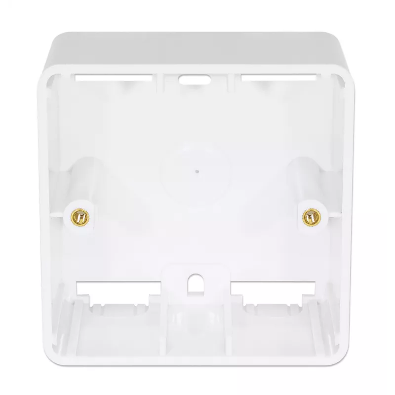 Intellinet Aufputz-Gehäuse 771900 771917 80x80x45mm Signalweiß RAL9003
