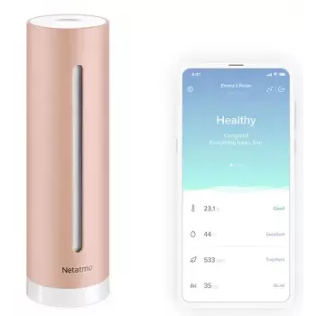 Controller Netatmo NAC-EC Aluminium 45x45x155 mm