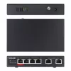 Intellinet 6-Port Fast Ethernet Switch 4 PoE Ports 65W Power Budget