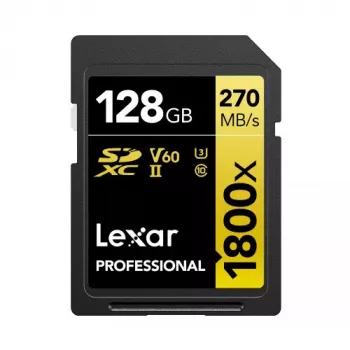 Speicherkarte Lexar 128 GB SDXC UHS-II LSD1800128G-BNNNG