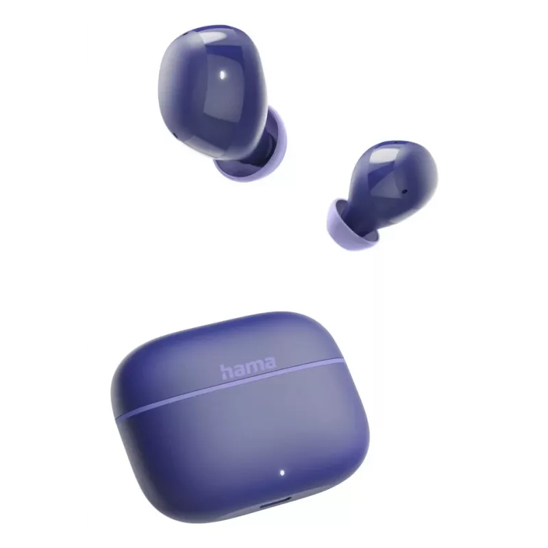 Hama Freedom Buddy II Headset True Wireless Stereo (TWS) In-Ear Anrufe/Musik Bluetooth Blau