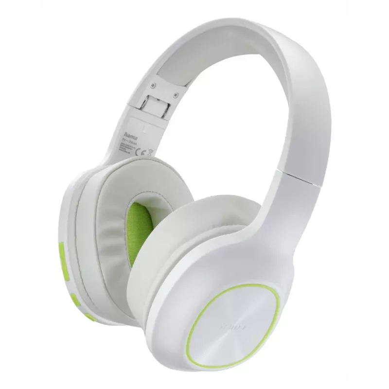 Hama Spirit Calypso III Headset Kabellos Kopfband Anrufe/Musik Bluetooth Grün, Weiß