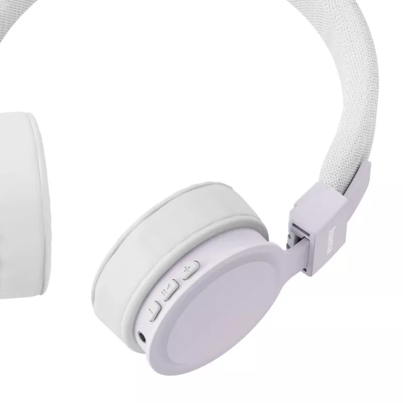 Hama Freedom Lit III Headset Kabellos Kopfbügel Anrufe/Musik USB Typ-C Bluetooth Lila, Weiß
