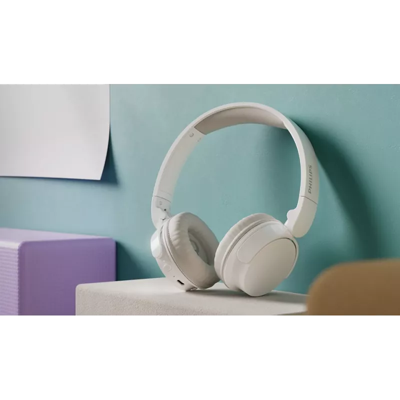 Philips TAH3209WT/00 Kopfhörer/Headset Kabellos im Ohr Head-band Anrufe/Musik Bluetooth Weiß