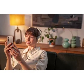 Philips TAH3209BG/00 Kopfhörer/Headset Kabellos Head-Band Anrufe/Musik Bluetooth Beige
