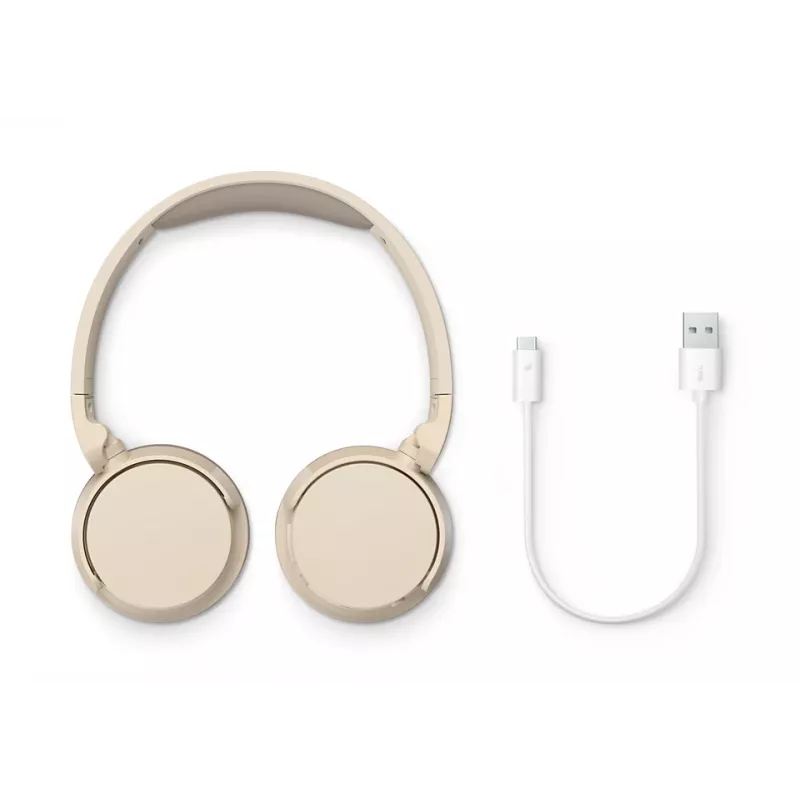 Philips TAH3209BG/00 Kopfhörer/Headset Kabellos Head-Band Anrufe/Musik Bluetooth Beige