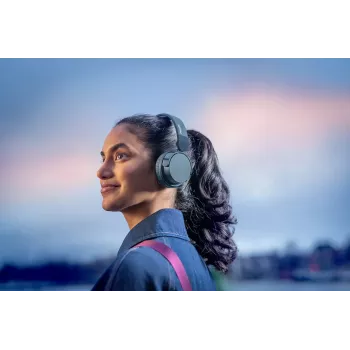 Philips 4000 series TAH4209BL/00 Kopfhörer/Headset Kabellos Head-band Anrufe/Musik Bluetooth Blau