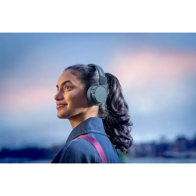 Philips 4000 series TAH4209BL/00 Kopfhörer/Headset Kabellos Head-band Anrufe/Musik Bluetooth Blau