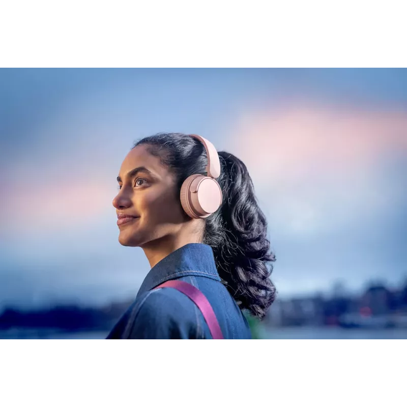 Philips 4000 series TAH4209PK/00 Kopfhörer/Headset Kabellos Kopfband Anrufe/Musik Bluetooth Pink