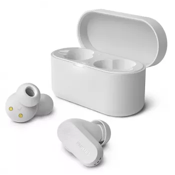 Philips 3000 Serie TAT3509WT/00 Kopfhörer/Headset True Wireless Stereo (TWS) In-Ear Anrufe/Musik Bluetooth Weiß
