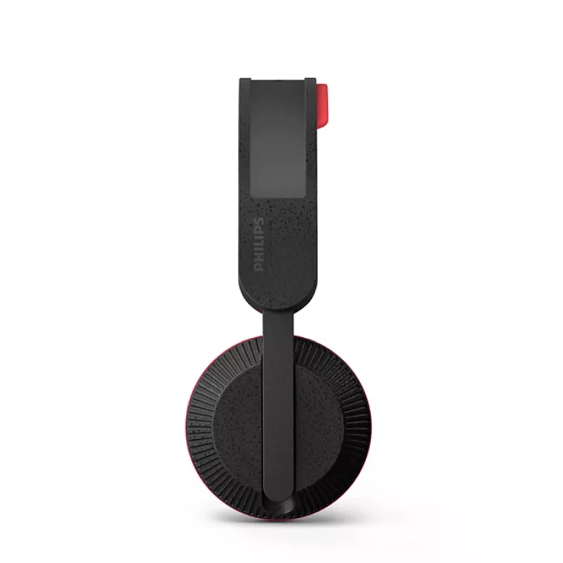 Philips 6000 Serie TAA6219BK/00 Kopfhörer/Headset Kabellos On-Ear Musik Bluetooth Schwarz, Rot