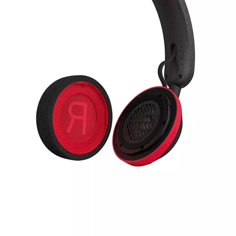 Philips 6000 Serie TAA6219BK/00 Kopfhörer/Headset Kabellos On-Ear Musik Bluetooth Schwarz, Rot