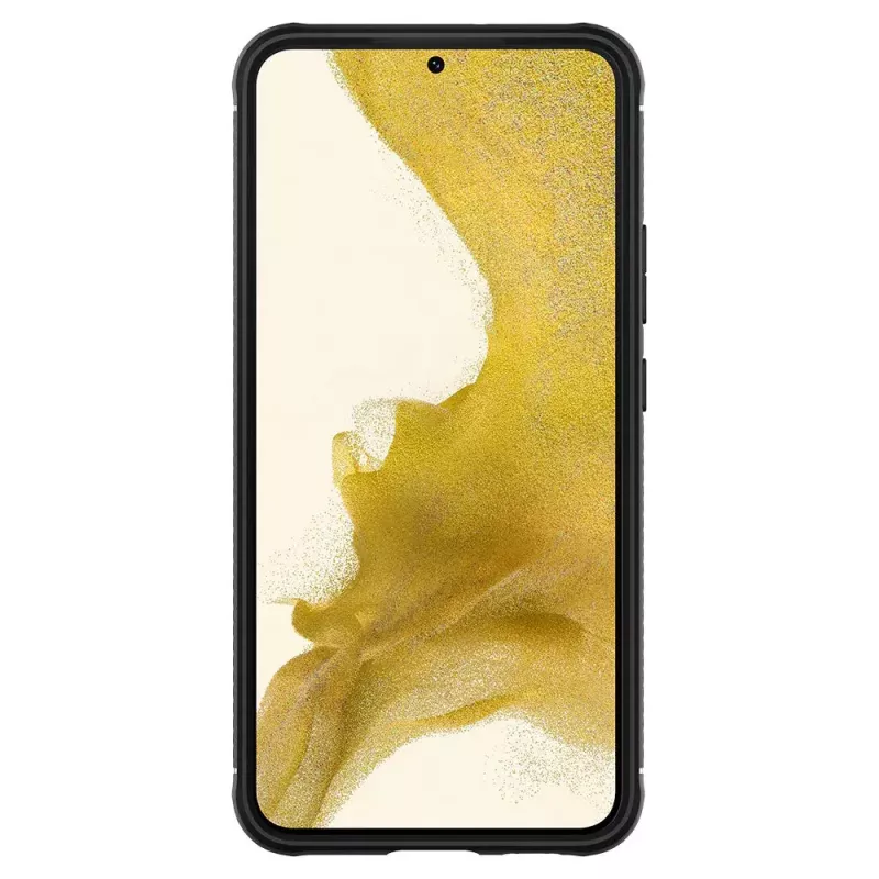 Spigen Rugged Armor Handyhülle Schwarz Galaxy S22 6,1 Zoll