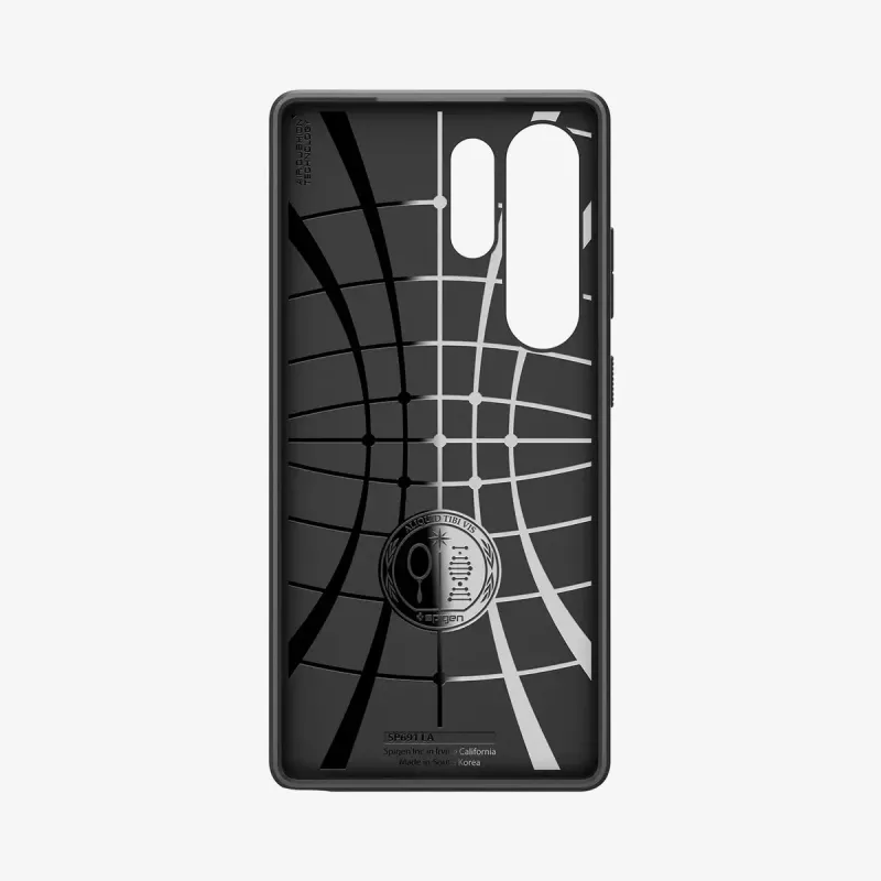 Spigen Galaxy S25 Ultra Case Liquid Air Mattschwarz Hülle Samsung Galaxy S25 Ultra 6,9 Zoll