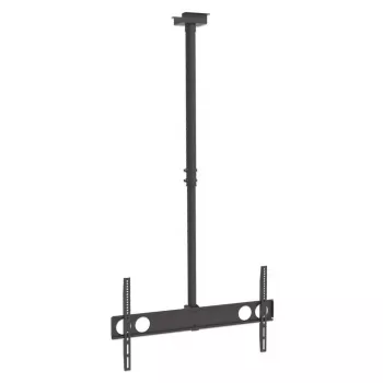 Manhattan Deckenhalterung für Fernseher & Monitore, Für Bildschirme: 37 Zoll bis 75 Zoll, Einstellbare Höhe: 105-156 cm, VESA-Kompatibilität: alle zwischen 200x200 und 800x400mm - überprüfen Sie die Abmessungen der vier Befestigungslöcher auf der Rückseite des Bildschirms, um sicherzustellen, dass sie passt, Max. 50kg, LFD,Halterung