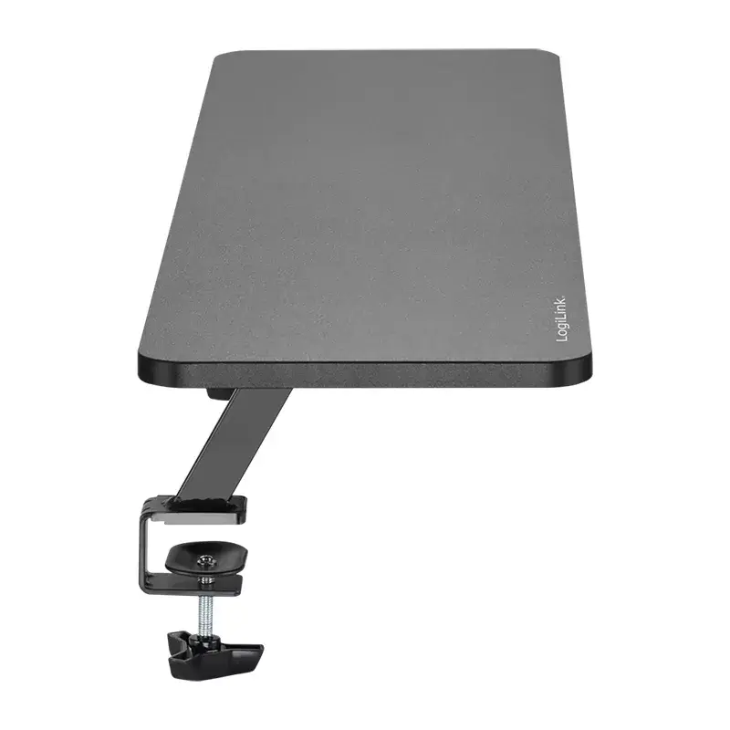 Monitorhalterung LogiLink BP0154 81,3 cm 32 Zoll Schreibtisch Schwarz Klemme/Durchschraubmontage