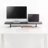 Monitorhalterung LogiLink BP0154 81,3 cm 32 Zoll Schreibtisch Schwarz Klemme/Durchschraubmontage