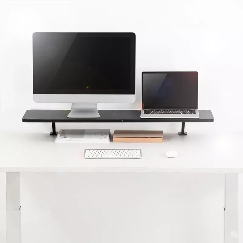 Monitorhalterung LogiLink BP0154 81,3 cm 32 Zoll Schreibtisch Schwarz Klemme/Durchschraubmontage