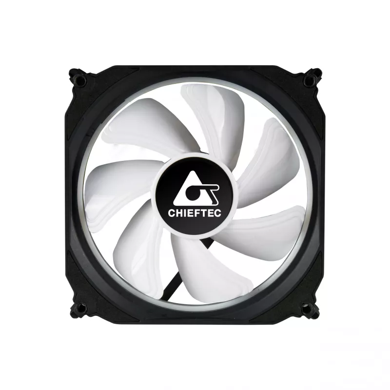 Chieftec CF-3012-RGB Computer-Kühlsystem Computergehäuse Lüfter 12 cm Schwarz