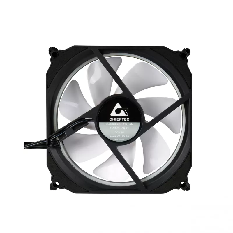 Chieftec CF-3012-RGB Computer-Kühlsystem Computergehäuse Lüfter 12 cm Schwarz