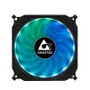 Chieftec CF-1225RGB Computer-Kühlsystem Computergehäuse Lüfter 12 cm Schwarz