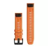 Band Garmin QuickFit 22 Orange Silikon