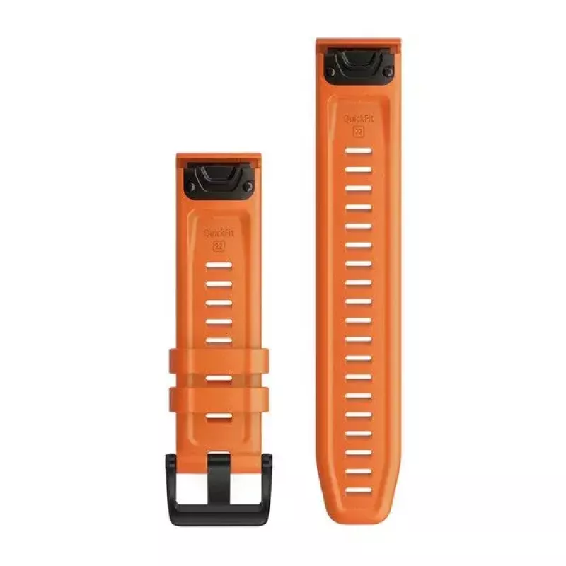 Band Garmin QuickFit 22 Orange Silikon