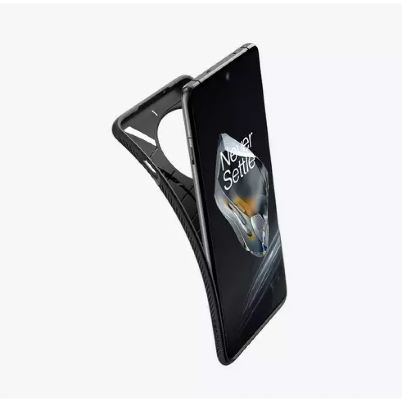 Spigen OnePlus 12 Liquid Air Mattschwarz Handyhülle 17,3 cm