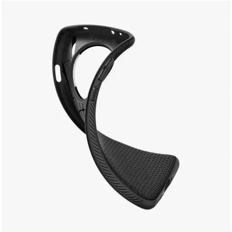 Spigen OnePlus 12 Liquid Air Mattschwarz Handyhülle 17,3 cm