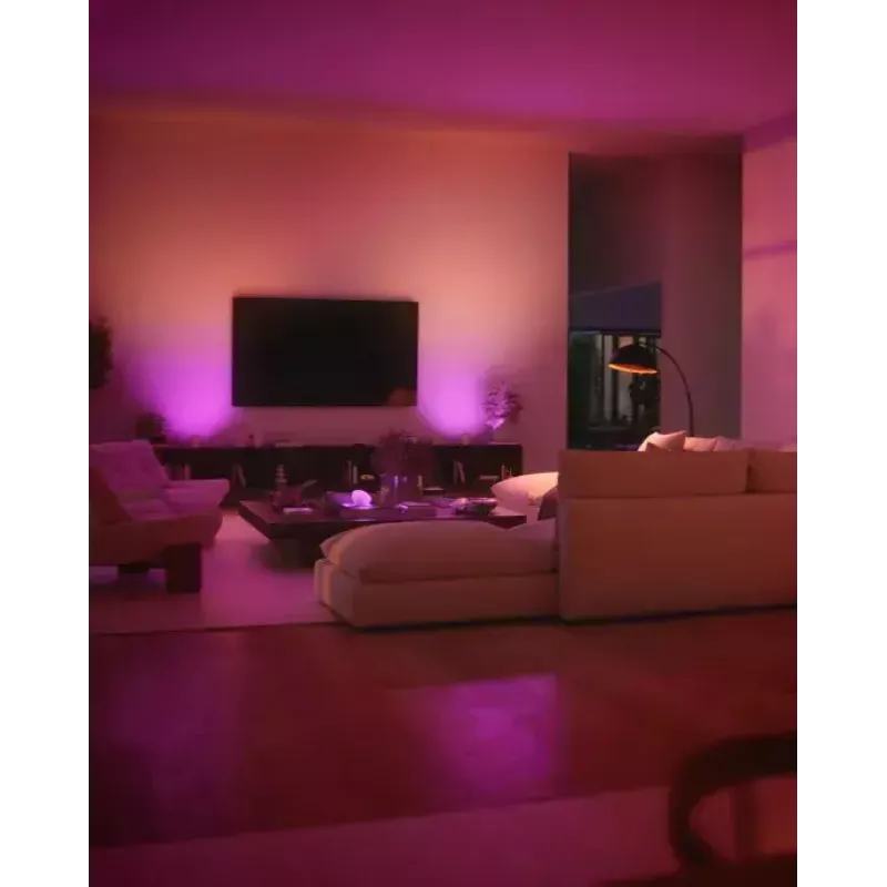 Philips Hue White and Colour Ambience Starterkit: 3 GU10-Leuchtmittel + Dimmschalter + Bridge Pro