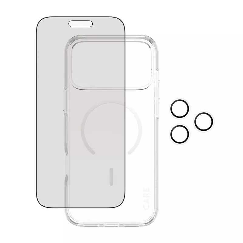 PanzerGlass ® | CARE by ® 3-in-1 Flagship Privacy Bundle iPhone 17 Pro Max