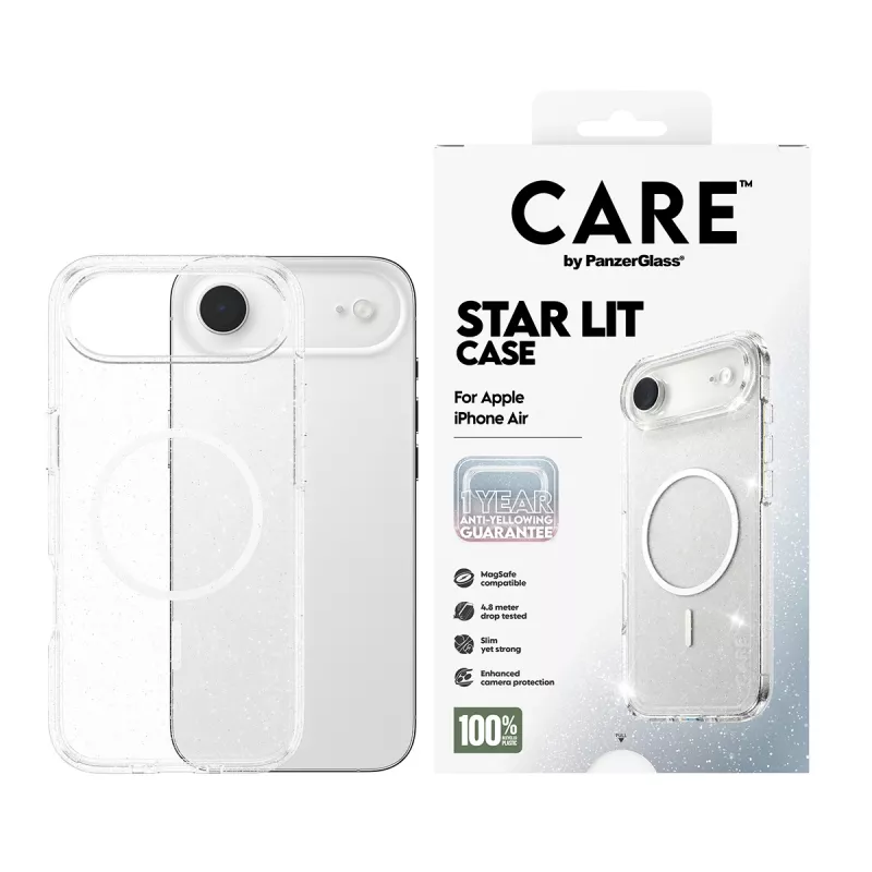 Cover PanzerGlass CARE by ® Flagship Case Urban Explorer Star Lit White MagSafe iPhone Air