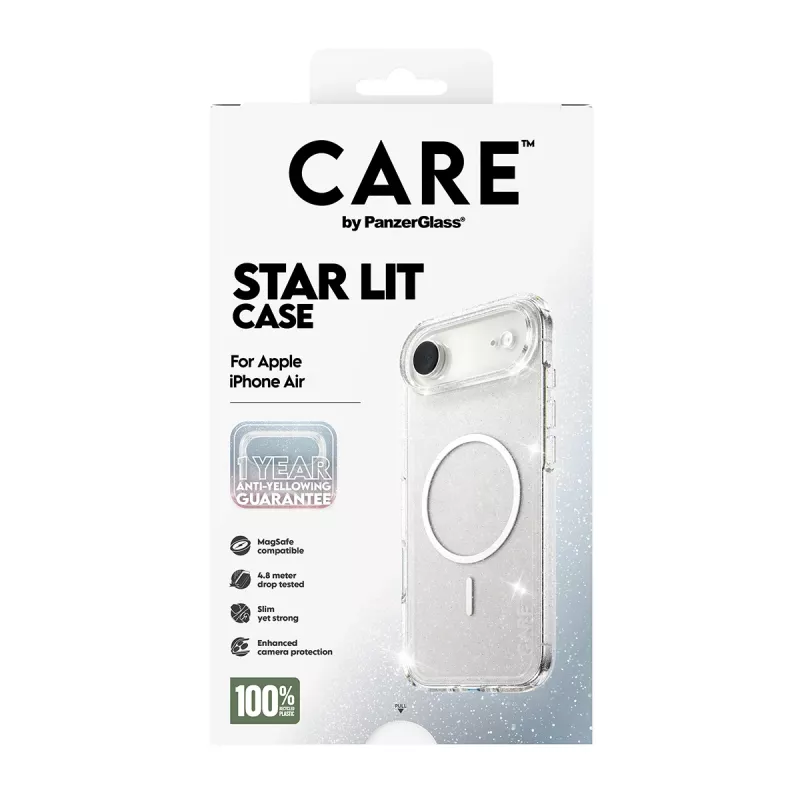 Cover PanzerGlass CARE by ® Flagship Case Urban Explorer Star Lit White MagSafe iPhone Air