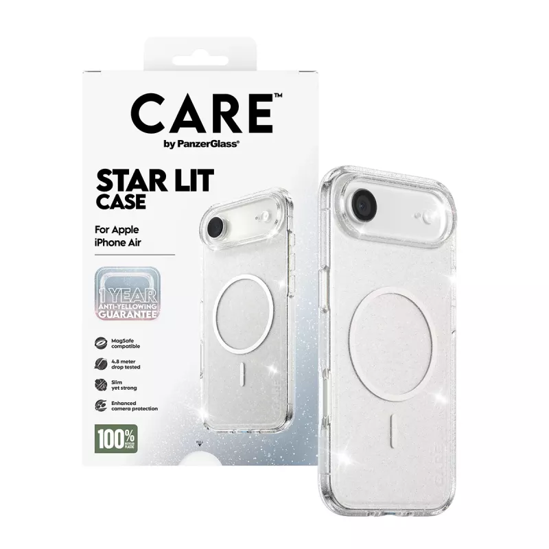 Cover PanzerGlass CARE by ® Flagship Case Urban Explorer Star Lit White MagSafe iPhone Air