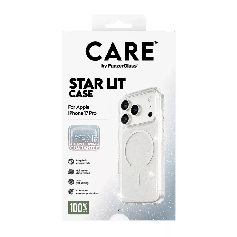 Cover PanzerGlass CARE by Flagship Case Urban Explorer Star Lit White MagSafe iPhone 17 Pro