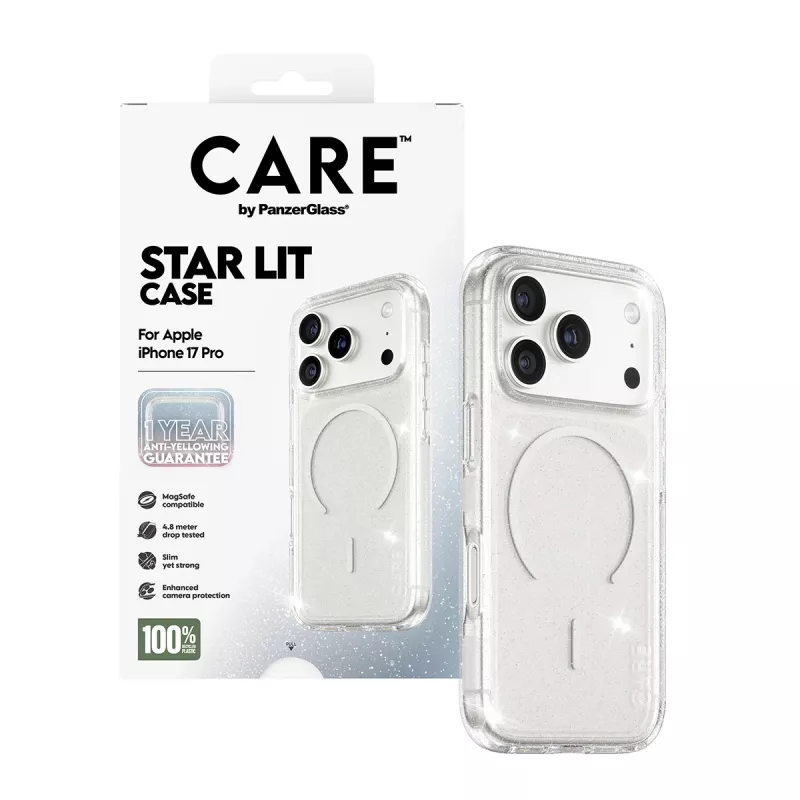 Cover PanzerGlass CARE by Flagship Case Urban Explorer Star Lit White MagSafe iPhone 17 Pro