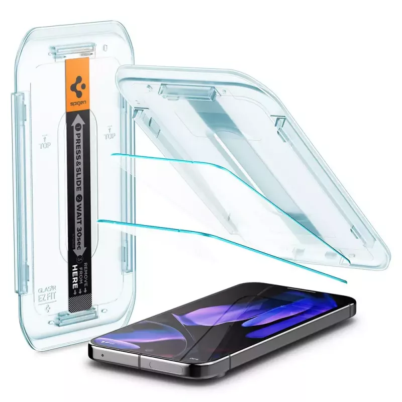 Spigen Glass Screen Protector EZ Fit GLAS.tR schlank für Google Pixel 9 / 9 Pro