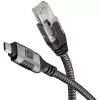 Netzwerkkabel TECHLY USB-C auf Gigabit Ethernet RJ45, Cat6, 3 m, USB 3.2 Gen 1, F/UTP, schwarz