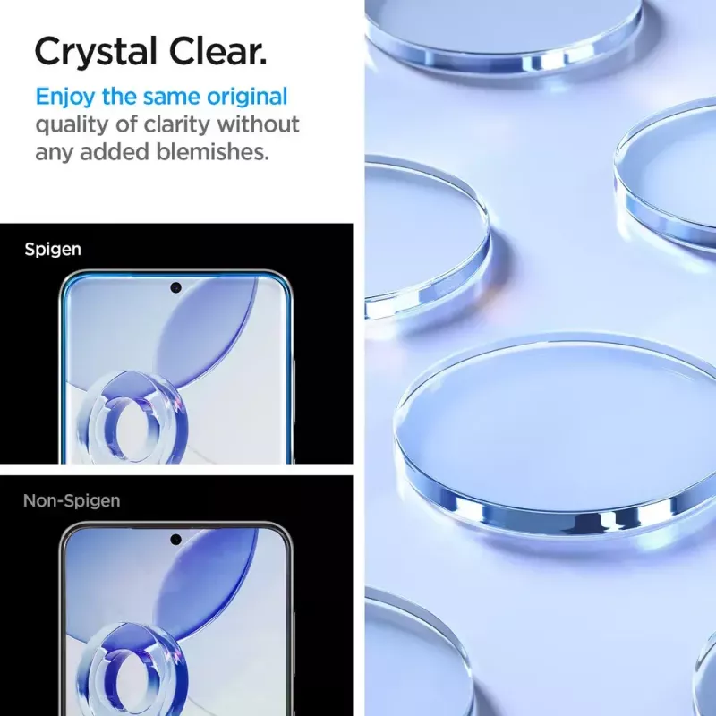 Glass Screen Protector Spigen Galaxy S24 Staub Kratzfest