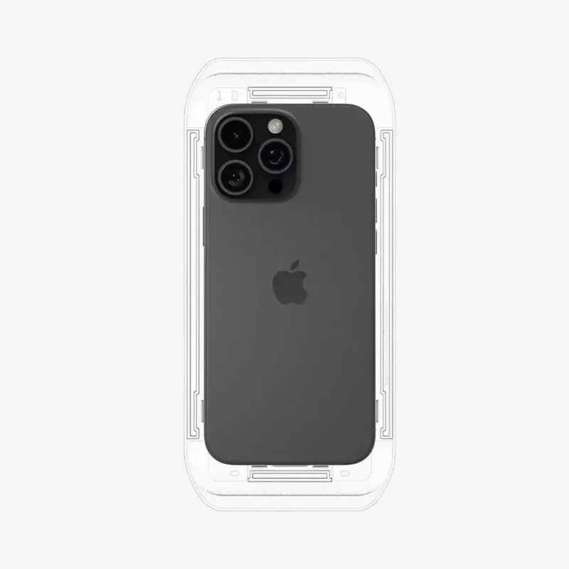 Spigen GLAS.tR EZ Fit Kamera-Linsenschutz Apple iPhone 16 Pro Max gehärtetes Glas 2 Stück