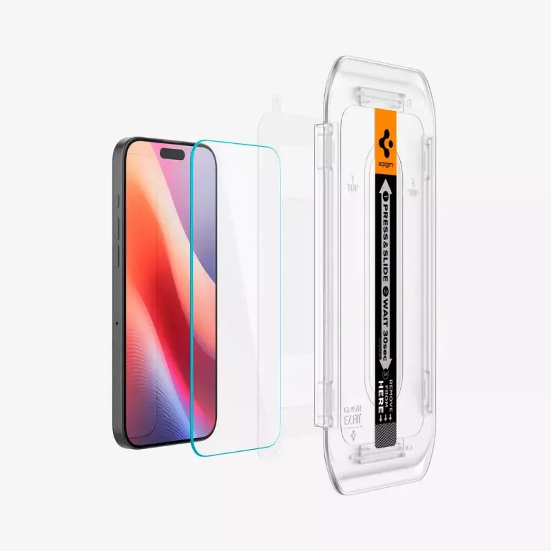 Spigen GLAS.tR EZ Fit Kamera-Linsenschutz Apple iPhone 16 Pro Max gehärtetes Glas 2 Stück