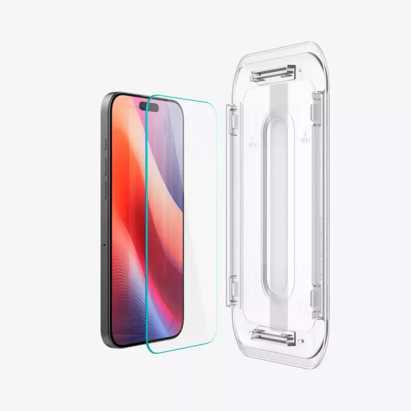 Spigen GLAS.tR EZ Fit Kamera-Linsenschutz Apple iPhone 16 Pro Max gehärtetes Glas 2 Stück