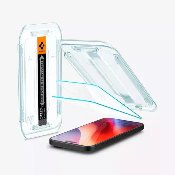 Spigen GLAS.tR EZ Fit Kamera-Linsenschutz Apple iPhone 16 Pro Max gehärtetes Glas 2 Stück