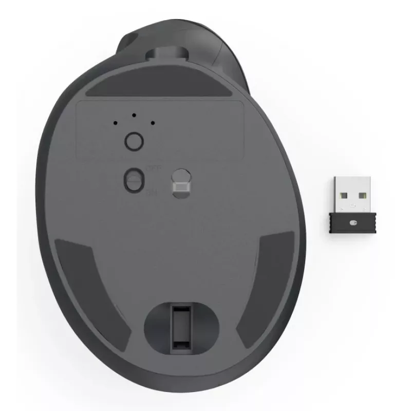 Hama EWM-600L Maus Office Linkshänder RF Wireless + Bluetooth Optisch 1800 DPI
