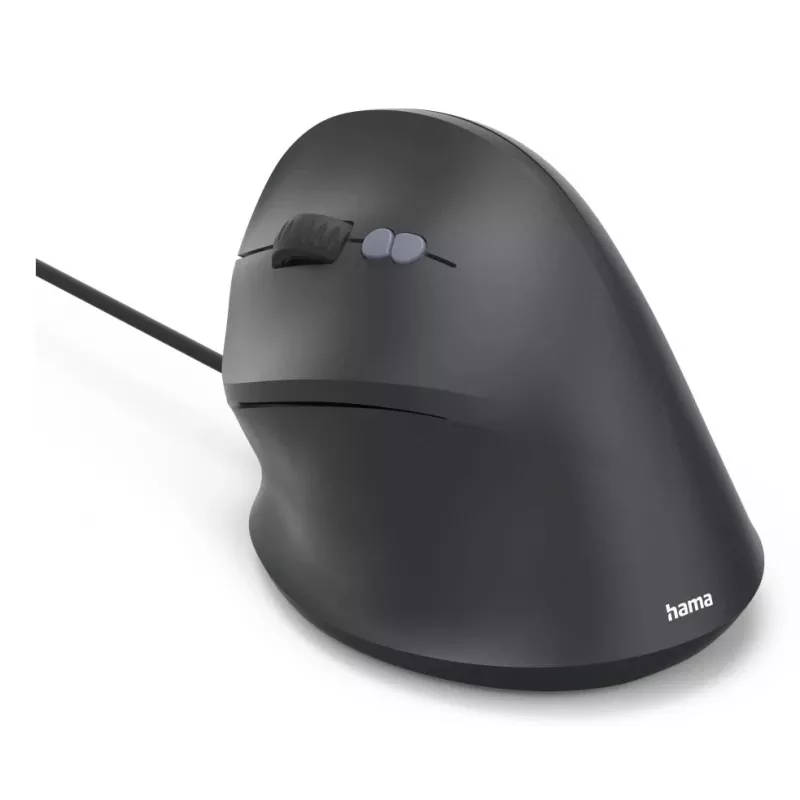 Hama ECM-500L Maus Office Linkshänder USB Typ-A Optisch 1800 DPI