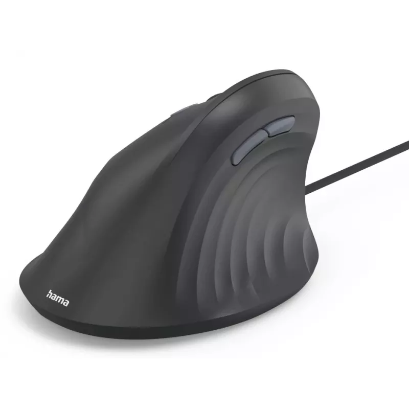 Hama ECM-500L Maus Office Linkshänder USB Typ-A Optisch 1800 DPI