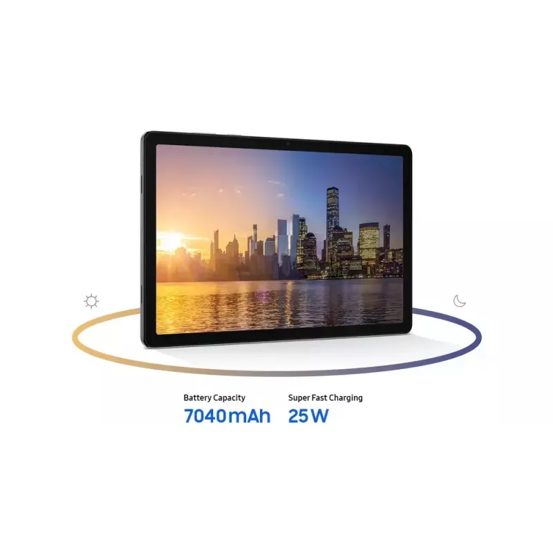 Tablet Samsung Galaxy Tab A11+ 5G (11 Zoll) — 11-Zoll-Display, 1920x1200, 256 GB, 8 GB RAM, 8 MP Rückkamera, 5 MP Frontkamera, 5G, IP52, Grau