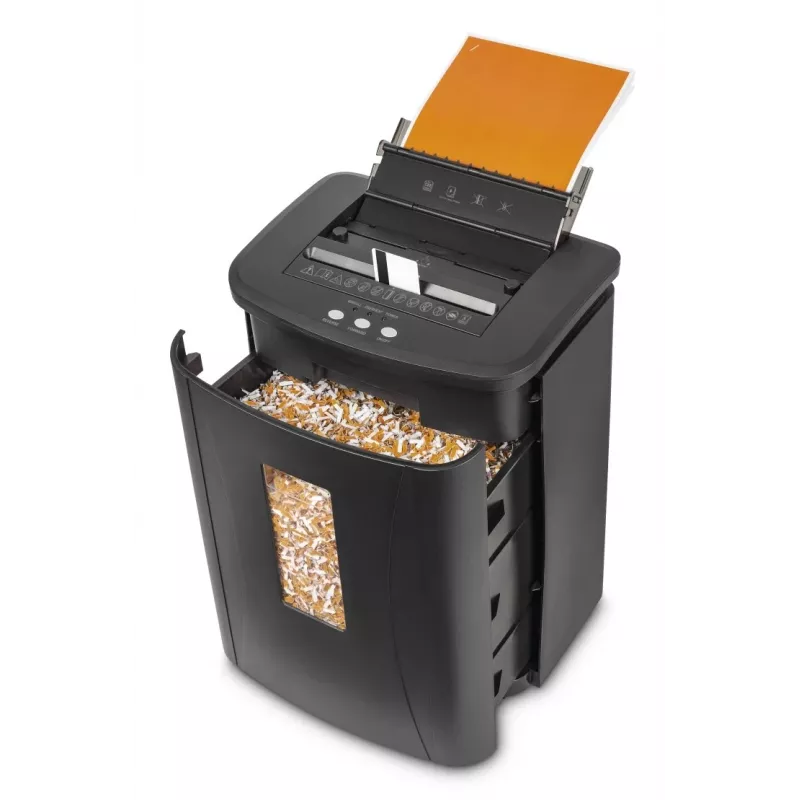 Hama Safe Auto M1200 Aktenvernichter Micro-Cut 60 dB 22.5 cm Schwarz